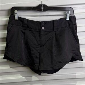 Alice + Olivia High Waist Black Shorts 2